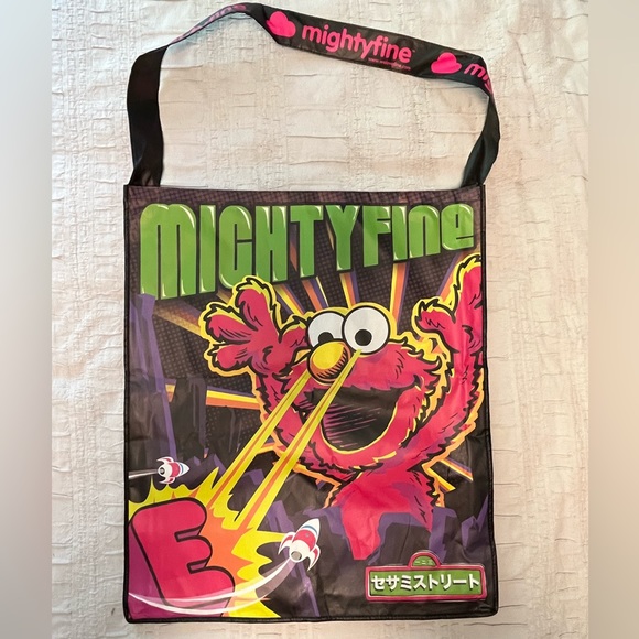 Mighty Fine Con/Tote Bag, 2-sided Hello Kitty & Elmo - Picture 2 of 2